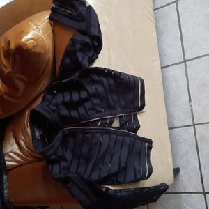 Gracia mesh zip cardigan/ jacket